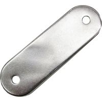 水本機械製作所 水本 ステンレス パッドアイ用裏板(曲面用) 32mm×100mm (1個入) B-2911 1袋(1個) 315-8634（直送品）