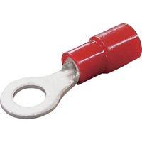 ニチフ端子工業 ニチフ 環境配慮形絶縁被覆付圧着端子 R形(100P) TMEX 1.25-4-WHI 1パック(100個)（直送品）