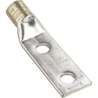 PANDUIT 銅製圧縮端子 2穴 電線サイズ 250 kcmil 取付穴サイズ 9.5mm 取付穴間隔 25.4mm LCDX250ー38（直送品）