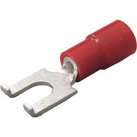 ニチフ端子工業 ニチフ 環境配慮形絶縁被覆付圧着端子 Y形(100P) TMEX 1.25Y-3W-BLU 1パック(100個)（直送品）