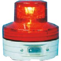 つくし工房 つくし ニコUFO LED回転・点滅灯 赤 電池付セット 6248-R 1セット(1個) 184-4763（直送品）