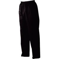 川西工業 川西 ポリエステルパンツ ブラック 3Lサイズ 3910BK-3L 1セット(5着) 124-1680（直送品）