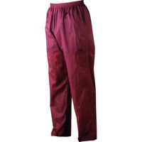 川西工業 川西 ポリエステルパンツ エンジ 3Lサイズ 3910EN-3L 1セット(5着) 124-1650（直送品）