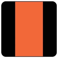 ユニット 配管識別ステッカー 危険表示(大) 80×80 10枚組 AS.19L 1組(10枚) 745-6654（直送品）