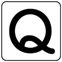 ユニット 配管ステッカー Q(大) アルミ 80×80 10枚組 AS.25.17L 1組(10枚) 745-8771（直送品）