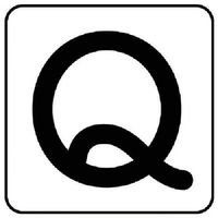 ユニット 配管ステッカー Q(中) アルミ 60×60 10枚組 AS.25.17M 1組(10枚) 745-8789（直送品）