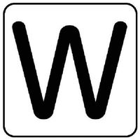 ユニット 配管ステッカー W(中) アルミ 60×60 10枚組 AS.25.23M 1組(10枚) 745-9068（直送品）