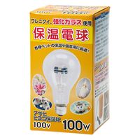 旭光電機工業 アサヒ　ヒヨコ電球　ＰＳ８０　１００Ｗ　鳥　保温 43485 1個（直送品）