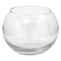 グラススクエア ガラスベース　バブルボール　Ｍ　１５ｃｍ　エアプランツ　多肉植物　ティランジア　ガラス 49504 1個（直送品）