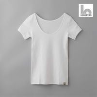 HONESTIES　国産裏表なしＷＯＭＡＮ　Tシャツ/白/M　1着（直送品）