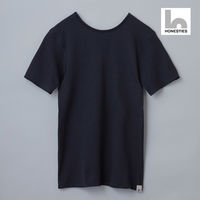 HONESTIES　国産∞裏表前後なしメンズTシャツ/黒/S　1着（直送品）