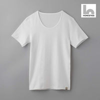 HONESTIES　国産裏表なしメンズTシャツ/白/S　1着（直送品）