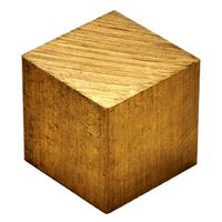 泰豊トレーディング Eggs　真鍮サイコロ　縦10×横10×高さ10mm　1セット(4個入)（直送品）