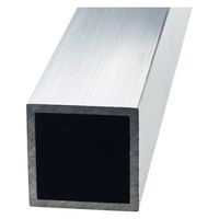 泰豊トレーディング Eggs　アルミ四角管　厚み1.5×縦20mm×横20mm×長さ2000mm　1本（直送品）