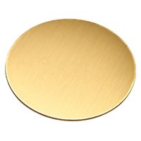 泰豊トレーディング Eggs　真鍮円板　厚み1×50φmm　1枚（直送品）