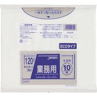 ジャパックス 業務用大型ポリ袋 ダストカートMエコ 120L 10枚 厚み0.03mm 30冊入り