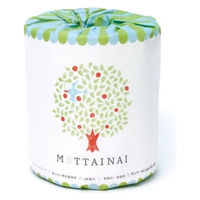 林製紙 (2268)MOTTAINAI1ロール個包装トイレットペーパー 750106 1個