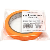 カモ井加工紙 mt Large Core 幅15mm×長さ30ｍ ショッキングオレンジ マスキングテープ MT01L039 1個