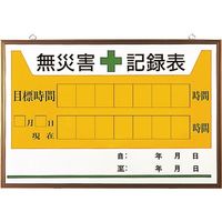 ユニット 無災害記録表の板のみ 899-27A 1枚 167-6079（直送品）