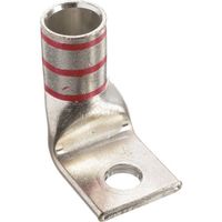 PANDUIT 銅製圧縮端子 1穴 電線サイズ 300 kcmil 取付穴サイズ 104mm バレル角度 90度 LCAX300ー38Fー6（直送品）