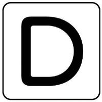 ユニット 配管ステッカー D(大) アルミ 80×80 10枚組 AS.25.4L 1組(10枚) 745-9297（直送品）