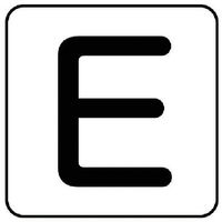 ユニット 配管ステッカー E(大) アルミ 80×80 10枚組 AS.25.5L 1組(10枚) 745-9335（直送品）