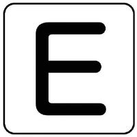 ユニット 配管ステッカー E(中) アルミ 60×60 10枚組 AS.25.5M 1組(10枚) 745-9343（直送品）