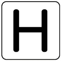 ユニット 配管ステッカー H(小) アルミ 40×40 10枚組 AS.25.8S 1組(10枚) 745-9475（直送品）