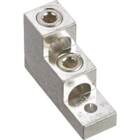 PANDUIT アルミ製メカニカルコネクター 1穴垂直方向2バレルラグ 電線サイズAWG6ー300kcmil LAM2SA300ー56ー3（直送品）