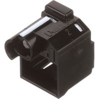 PANDUIT パッチコードロック(LANケーブルロック) 黒 100個入り 専用工具5個付き PSLーDCPLREーBLーC（直送品）
