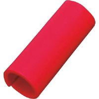 つくし工房 つくし 鉄筋カラーマーカー 赤 10個入りパック 7005-R 1パック(10個) 184-3191（直送品）