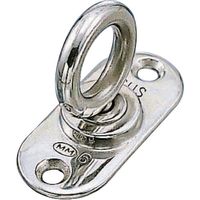 水本機械製作所 水本 回転パッドアイ 内径19mm 30mm×65mm A-912 1個 317-7627（直送品）