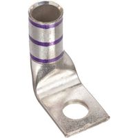 PANDUIT 銅製圧縮端子 1穴 電線サイズ AWG4/0 バレル角度 90度 取付穴サイズ 135mm LCA4/0ー12FーX（直送品）