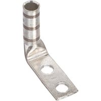 PANDUIT 銅製圧縮端子 2穴 電線サイズ AWG4 取付穴サイズ 69mm 取付穴間隔 160mm バレル角度 90度 LCCX4ー1（直送品）