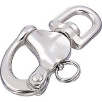 水本機械製作所 水本 スナップシャックル 全長88mm A-1051 1個 316-1868（直送品）