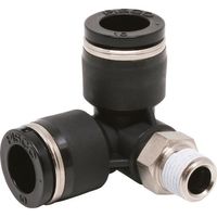 日本ピスコ ピスコ チューブフィッティング トリポッドエルボチューブ10ネジR1/8 PVX1001 1セット(10個) 809-5703（直送品）