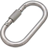 水本機械製作所 水本 カラビナ(環付) SUS316 A-2657 1個 337-1149（直送品）
