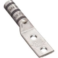 PANDUIT 銅製圧縮端子 2穴 電線サイズ AWG4 取付穴サイズ 135mm 取付穴間隔 445mm LCC4ー12WーL（直送品）