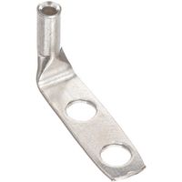 PANDUIT 銅製圧縮端子 2穴 電線サイズ AWG10 取付穴サイズ 69mm (1つは細長い穴) バレル角度 90度 LCC10ー14（直送品）