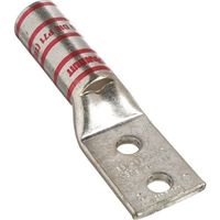 PANDUIT 銅製圧縮端子 2穴 電線サイズ AWG8 取付穴サイズ 69mm 取付穴間隔 191mm LCCX8ー14BーL（直送品）