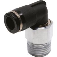 日本ピスコ PISCO ロータリジョイント エルボチューブ10ネジR1/2 RL1004 1個 809-5744（直送品）