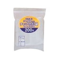 東京硝子器械 TGK チャック付ポリ袋 VGDー8 200枚入 153-23-68-54 1冊(200枚) 189-7359（直送品）