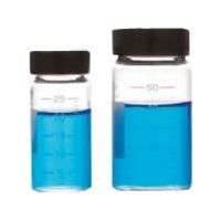 東京硝子器械 TGK 目盛付バイアル 白 GVー15 標準セット 5組入 717-04-10-62 1箱(5組) 184-1071（直送品）