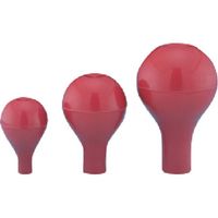 東京硝子器械 TGK 赤スポイト #0 25mL用 球径40mm 125-23-01-03 1個 190-8328（直送品）