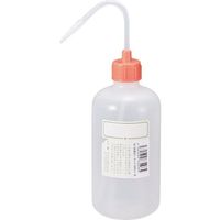 東京硝子器械 TGK NT洗瓶 カラーcap 細口 500mL 色4 PI 927-22-21-44 1本 183-5034（直送品）