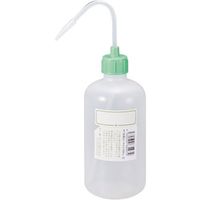 東京硝子器械 TGK NT洗瓶 カラーcap 細口 500mL 色5 LGR 927-22-21-45 1本 184-9240（直送品）