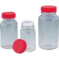 東京硝子器械 TGK 規格瓶12K赤Cap栓付150mL90本 323-05-84-12 1箱(90本) 189-6075（直送品）