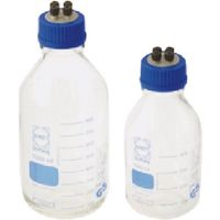 東京硝子器械 TGK HPLCねじ口びん 1000mL キャップ付 2本 371-05-22-64 1箱(2本) 185-3047（直送品）