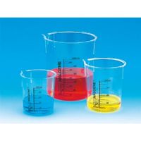 東京硝子器械 TGK ビーカー 2L PMP製 602-21-01-58 1個 183-6020（直送品）