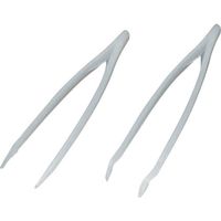 フロンケミカル ETFEテフゼルピンセット先曲り NR0280-002 1本 406-9125（直送品）